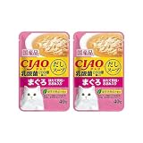 チャオ だしスープ 乳酸菌入り まぐろ ほたて貝柱・ささみ入り 40g