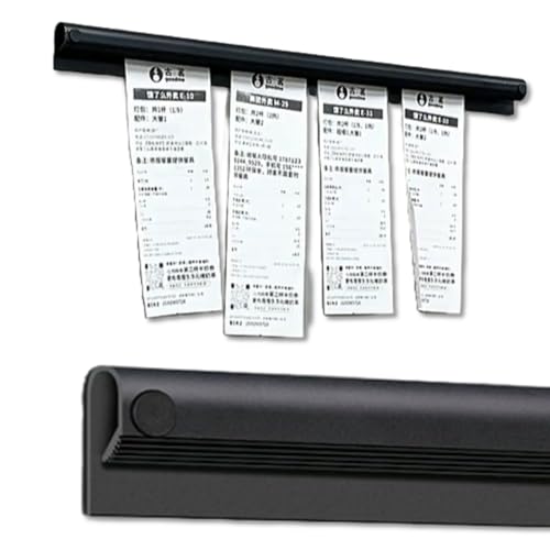 solunaterra オーダークリッパー 伝票差し 伝票ホルダー 穴あけ不要 連結可 (30㎝)