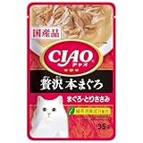 チャオ パウチ 贅沢 本まぐろ まぐろ・とりささみ 35g