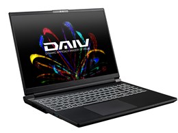 DAIV Core Ultra 7 255HX・RTX 5070Ti・32GBメモリ・1TB NVMe Gen4 SSD・16型WQXGA 180Hz液晶搭載モデル N6-I7G7...