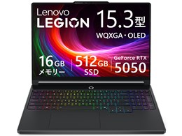 Legion 5i Gen 11 Core Ultra 7 356H・16GBメモリー・512GB SSD・RTX 5050・15.3型WQXGA・OLED搭載 83RWCTO1W...