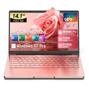 Dobios ノートパソコン Office搭載 Win11Pro搭載 初心者向け 14インチ ノートPC 高性能 CPU Celeron IPS広視野角14型液晶/Webカメラ/U...