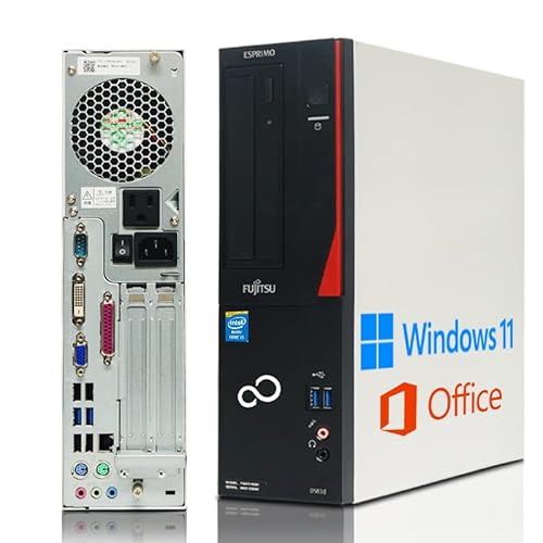 【整備済み品】 【MS Office 2019&Win11 Pro搭載】富士通 FUJITSU デスクトップPC /第4世代Core i5-4570/WIFI/DVD/メモリ:16...
