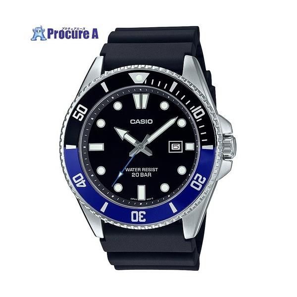カシオ アナログウオッチ カシオコレクションスポーツ 20気圧防水  ■▼682-4437 MDV-107-1A2JF  1本