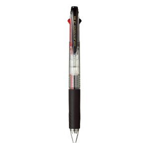 三菱鉛筆ジェットストリームボールペン3色　中字1.0mm　透明　SXE340010.T