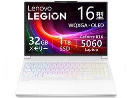 Legion 7i Gen 10 Core Ultra 7 255HX・RTX 5060・32GBメモリー・1TB SSD・16型WQXGA・OLED搭載 83KYCTO1WW [...