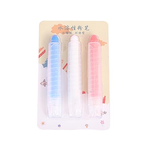 ホルダー付き有毒ダストレスチョークセット鮮やかな色、お手入れが簡単、お子様の黒板への描画や書き込みに最適 ダストレスチョーク