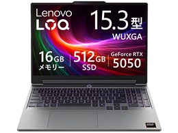 Lenovo LOQ 15AHP11 Ryzen 7 250・16GBメモリー・512GB SSD・RTX 5050・15.3型WUXGA・IPS液晶搭載 83TNCTO1WW [...