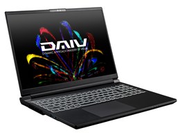DAIV Core Ultra 9 275HX・RTX 5080・32GBメモリ・2TB Gen4 NVMe SSD・16型WQUXGA液晶搭載・3年間保証 N6-I9G80BK-...