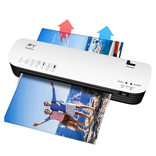ラミネーター 写真ラミネーター A4はがき 操作簡単 名刺サイズ対応 軽量 静か 波打ち防止 気泡なしラミネートフィルム 連続作業可能 冷/熱モード付き ラミネートフィルム 写真シ...
