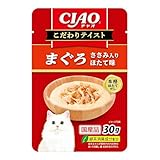 チャオ こだわりテイスト まぐろ ささみ入り ほたて味 30g