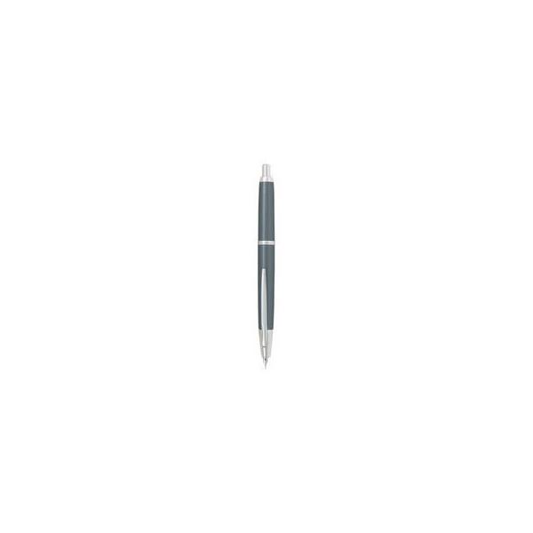 パイロット ノック式万年筆キャップレス・デシモ ダークグレーマイカ FCT-15SR