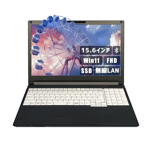 【整備済み品】（大画面 15.6インチ Office搭載） Aurora&Stars 富士通ノートPC win11 A5510 i3 十世代 カメラ内蔵 高速SSD FHD 《Of...