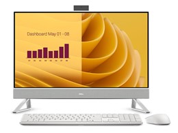 Dell 27 オールインワン Core 7 150U・32GBメモリ・1TB SSD・Windows 11 Pro搭載・トライアングルスタンドモデル(EC27250) [パールホ...