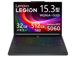 Legion 5a Gen 11 Ryzen AI 9 465・32GBメモリー・512GB SSD・RTX 5060・15.3型WQXGA・OLED搭載 [1年間Legion U...