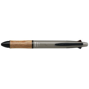 パイロット 多機能筆記具 4+1 Wood フォープラスワン ウッド アースカラー ソイルベージュ BH41FW-155-SBE