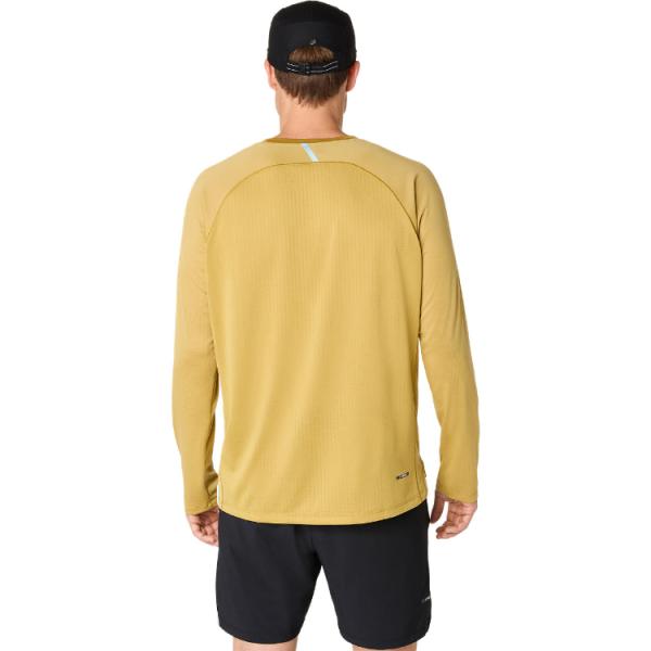 asics アシックス ACTIBREEZE ジャカード長袖シャツ レモングラス S 2031F120 300 | スポーツ用品 ウエア ファッション 長袖 Tシャツ ロングスリー...