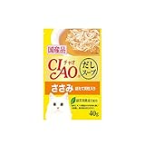 チャオ パウチ だしスープ ささみ ほたて貝柱入り 40g