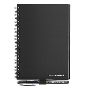 電子ノート 半永久的に使えるスマートノート a5 システム手帳 消せる機能ノート メモ帳 バインダー デジタル化 保存 共有 スキャン 電子ノート ビジネス スケッチブック 電子文...