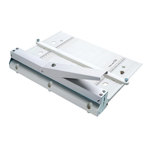 TVT【新登場】手動紙折り機 折り目つけ機 マーキングプレス 高精度 A3対応 幅335mm 半分折り 三つ折り 軽量 コンパクト 業務用 オフィス 学校 印刷所 パンフレット 名...