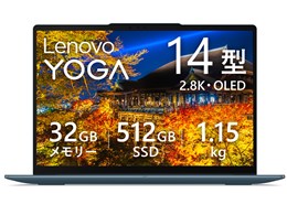 Lenovo Yoga Slim 7a Gen 11 Ryzen AI 7 445・32GBメモリー・512GB SSD・14型2.8K・OLED搭載 83QSCTO1WW [タイ...