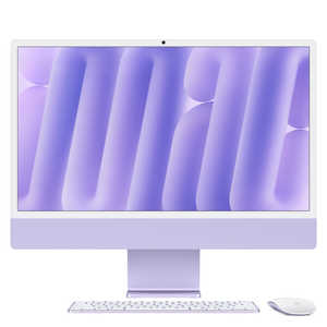 アップル (カスタマイズモデル)iMac M4 (10コアCPU/10コアGPU)Nano-texture ［23.5型 /Apple M4 /メモリ：16GB /SSD：256G...