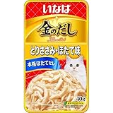 金のだし パウチ とりささみ・ほたて味 40g