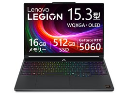 Legion 5a Gen 11 Ryzen 7 250・16GBメモリー・512GB SSD・RTX 5060・15.3型WQXGA・OLED搭載 [1年間Legion Ulti...