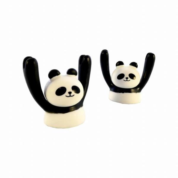 メモスタンド パンダ 2個セット POPスタンド 名刺スタンド 名刺たて カードスタンド 動物 かわいい HB-647 宅配便のみ