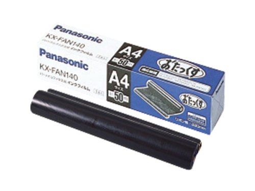 パナソニック パーソナルファックス おたっくす用 普通紙ファックス用インクフィルム KX-FAN140