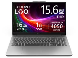 Lenovo LOQ Essential Gen 10 Ryzen 7 7735HS・16GBメモリー・1TB SSD・RTX 4050・15.6型フルHD・IPS液晶搭載 83S...