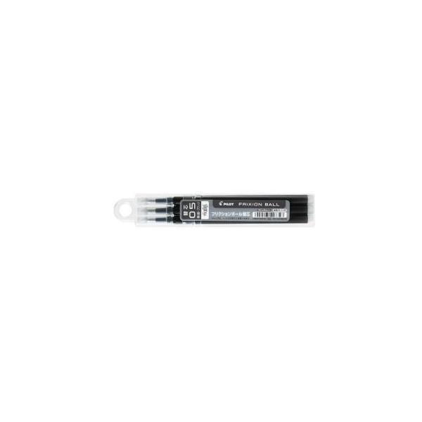 【メール便選択可】パイロット LFBKRF30EF3B フリクションボール 替芯 0.5mm 黒 3本セット