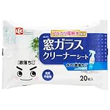 Ba 水の激落ちシート 窓ガラスクリーナー (アルカリ電解水使用) SS-171 20枚入
