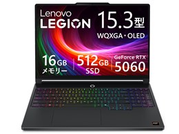 Legion 5a Gen 11 Ryzen AI 7 450・16GBメモリー・512GB SSD・RTX 5060・15.3型WQXGA・OLED搭載 [1年間Legion U...
