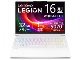 Legion 7i Gen 10 Core Ultra 9 275HX・RTX 5070・32GBメモリー・1TB SSD・16型WQXGA・OLED搭載 83KYCTO1WW [...
