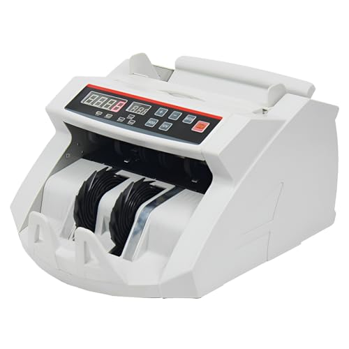[Tumanld]紙幣カウンター 日本紙幣計数機 誤差±0枚 新旧札判別 偽札検知3センサー（UV/MG/IR） 最大900枚/分 預金管理機能 コンパクト30cm 小売/神社/旅...