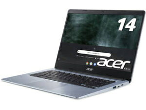 【同梱不可】 Acer エイサー 14型ノートPC Chromebook (Celeron N4020/4GB/64GB eMMC/デューシルバー) CB314-1H-A14P 【...