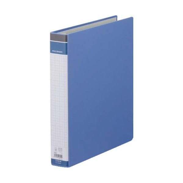 キングジム リングバインダ-BF A4タテ型 内径32mm 300枚 青 669BFBLUE 1点