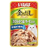 金のだし パウチ まぐろ・かつお サーモン入り 40g