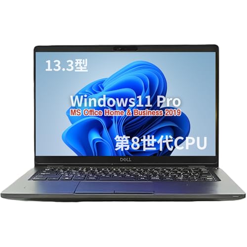 【整備済み品】ノートPC Latitude 5300 /13.3型/ 第8世代 i3-8145U/Win11 Pro/永続オフラインAI「わちゃん」搭載/MS Office H&B...
