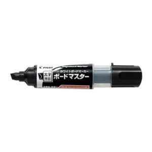 パイロット ホワイトボードマーカー ボードマスター 太字平芯 ブラック WMBM-18BMC-B