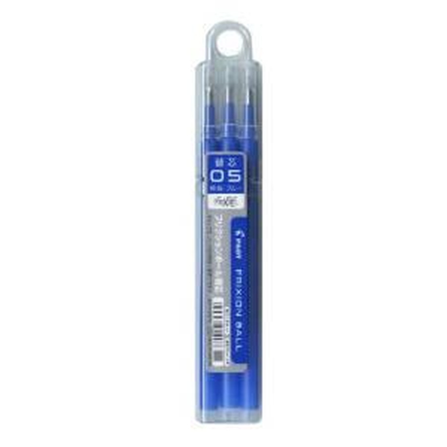 パイロットコーポレーション フリクションボール替芯 極細 0.5mm ブルー 3本セット(LFBKRF30EF3L)