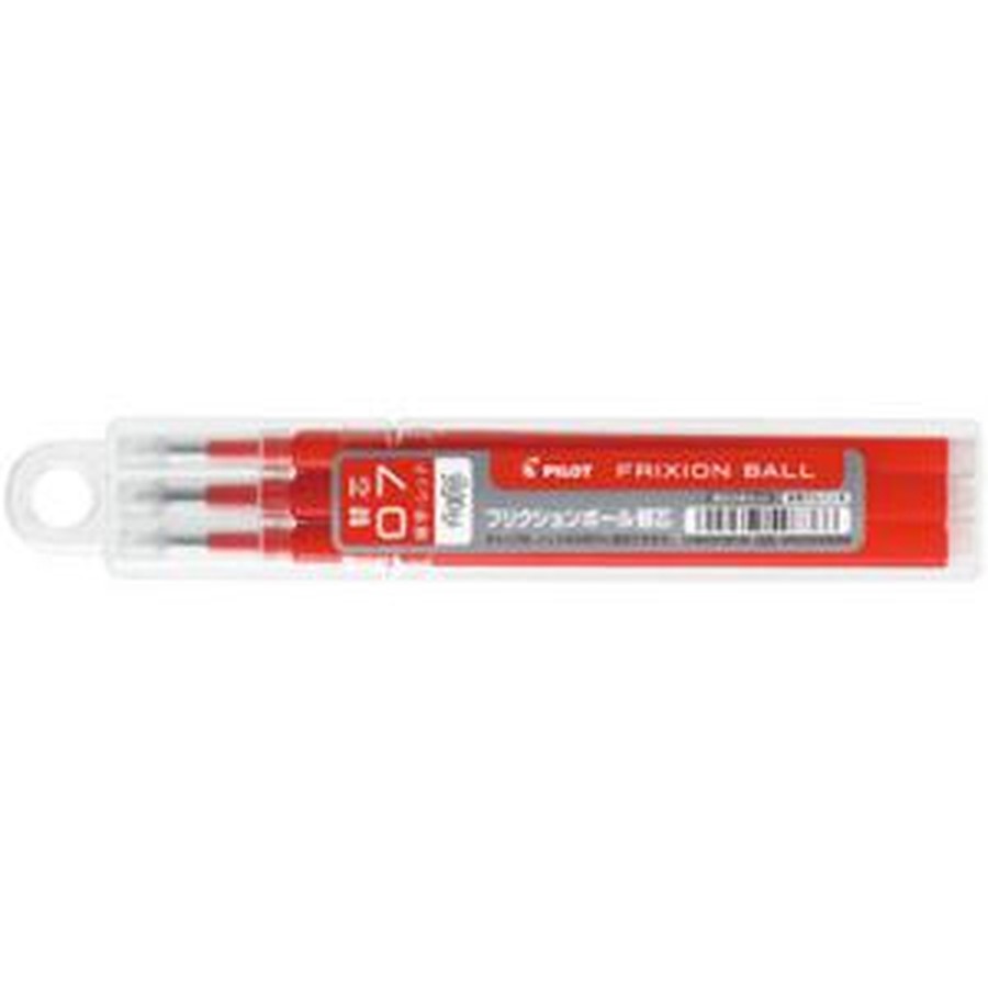 PILOT/パイロット フリクションボール0.7ｍｍ替芯 3本セット レッド LFBKRF30F3R
