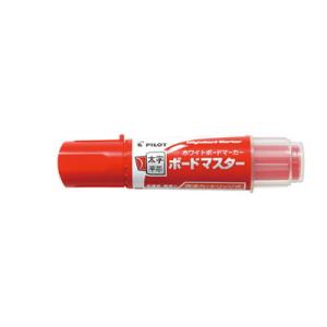 パイロット ホワイトボードマーカー ボードマスター 太字平芯 レッド WMBM-18BMC-R