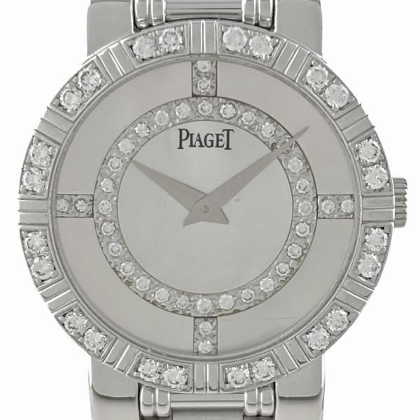 ピアジェ PIAGET ダンサー 80564K81 腕時計 WG ダイヤモンド クォーツ ホワイト系 レディース 中古 在庫一掃