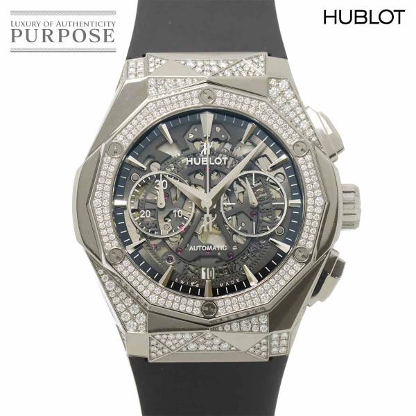 ウブロ HUBLOT クラシックフュージョン アエロフュージョン 525 NX 0170 RX 1804 ORL18 メンズ 腕時計 ダイヤ Classic fusion 90313052
