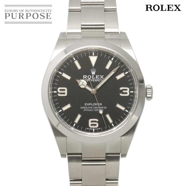 ロレックス ROLEX エクスプローラー1 214270 ランダム ルーレット メンズ 腕時計 オートマ 自動巻き ウォッチ Explorer I 90327640