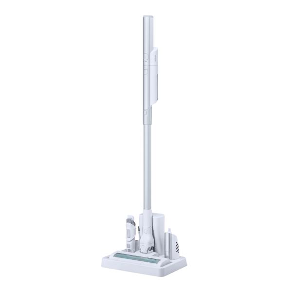 アクア (AQUA) 掃除機 スリム＆軽量 1.2Kg スティッククリーナー コードレス 3wayノズル サイクロン式 ワンタッチごみ捨て 高い吸引