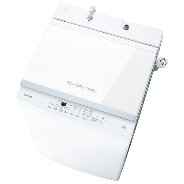 (標準設置無料 設置Aエリアのみ) 東芝 10.0kg 全自動洗濯機 ピュアホワイト TOSHIBA AW-10GM3-W 返品種別A