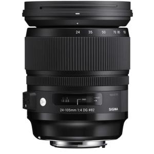 【中古】シグマ(Sigma) レンズ 24-105mm F4 DG OS HSM Canon キヤノン EFマウント ズーム 標準 フルサイズ 一眼レ